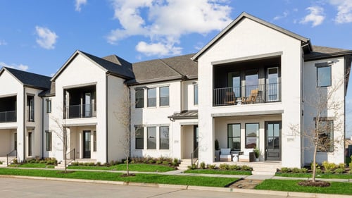 Exterior of the CB JENI model at Hazelwood in Frisco, TX.