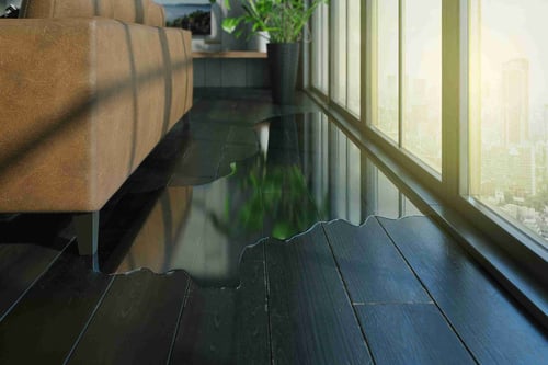 water damage restoration process