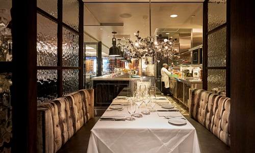 Steak 48 Beverly Hills, California Dining Room Interior