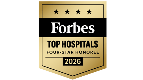 Forbes Top Hospitals logo