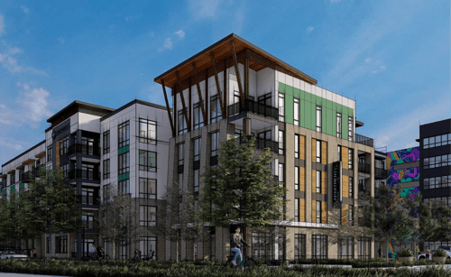 Exterior View at Link Apartments® NoDa 36th in Charlotte, NC