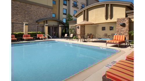 Outdoor pool in Tempe at Hampton Inn