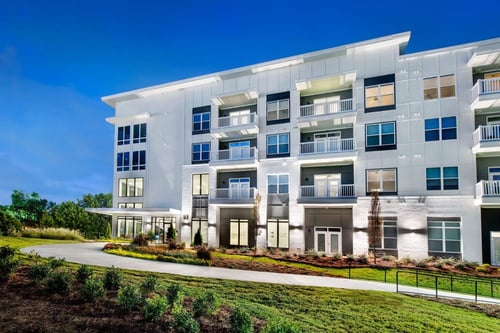 Exterior building at The Barrett, Marietta GA  30066