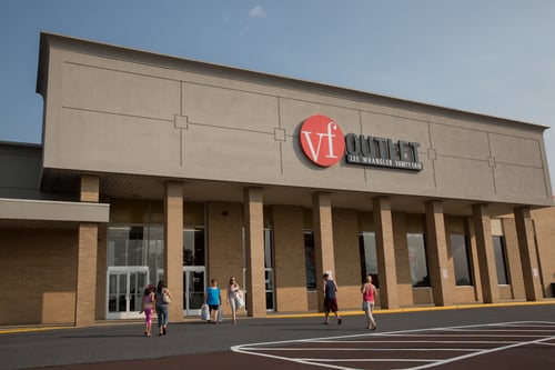 Retail space for lease in Souderton, Pennsylvania, VF Outlet