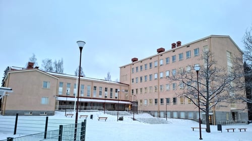 Kissanmaan koulu.