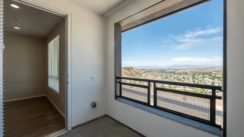 Living room view at The Overlook Santa Clarita Apartments in Santa Clarita, CA 91351