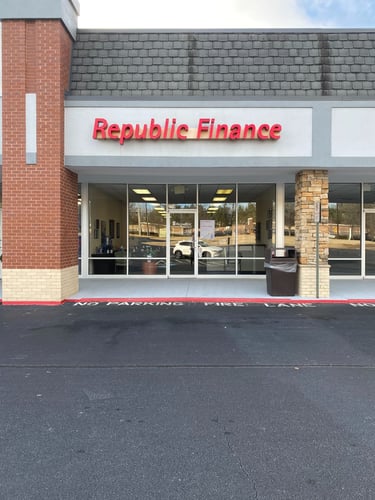 Whitlock Ave, GA Republic Finance Branch