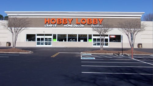 Hobby Lobby Cary NC store front