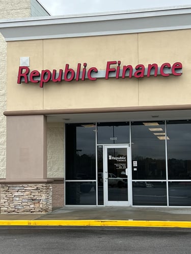 Highway 119, AL Republic Finance Branch