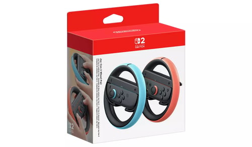 set of 2 joycon nintendo switch 2 wheel controllers