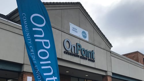 OnPoint Community Credit Union - Cherry Park Branch Exterior - 2457 SW Cherry Park Rd.