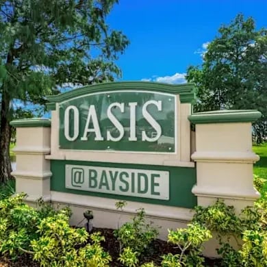 Oasis at Bayside | Entrance