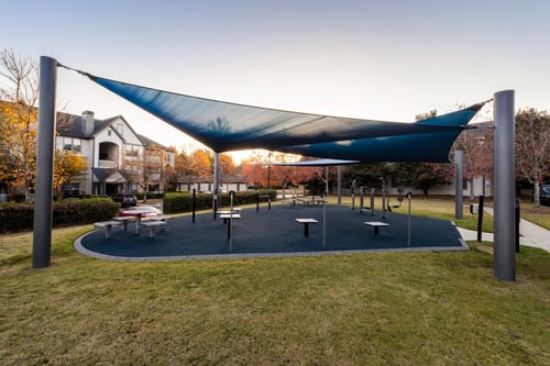 Outdoor space at The Reserve at Sugarloaf in Duluth, GA