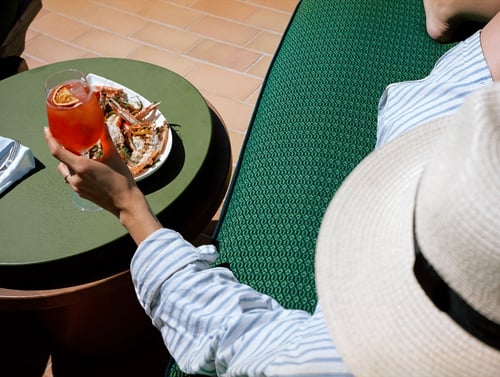 Drink from the Pool Bar