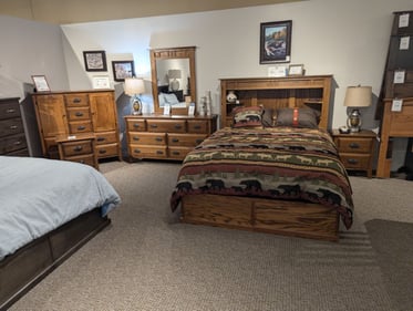 Amery Slumberland Furniture rustic bedroom furniture