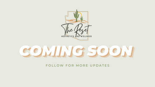 logo for The Reset Aesthetics and Wellness in Prescott, AZ
