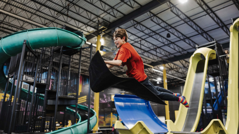 Slick City Action Park indoor slides in Wauwatosa