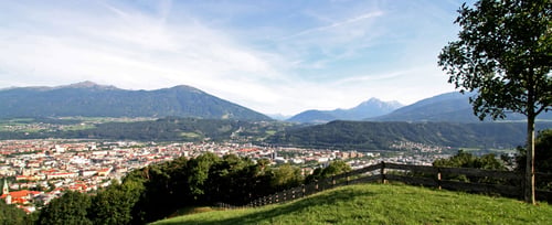 Gasthaus Planötzenhof in Innsbruck - Aussicht
