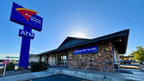 Banner Bank branch in Boardman, Oregon