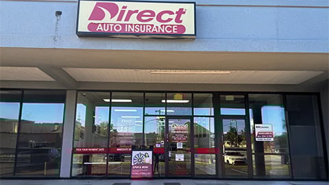 Direct Auto Insurance storefront located at  911 Chestnut St, Orangeburg
