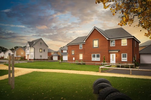 Exterior view of our 4 bed Radleigh home