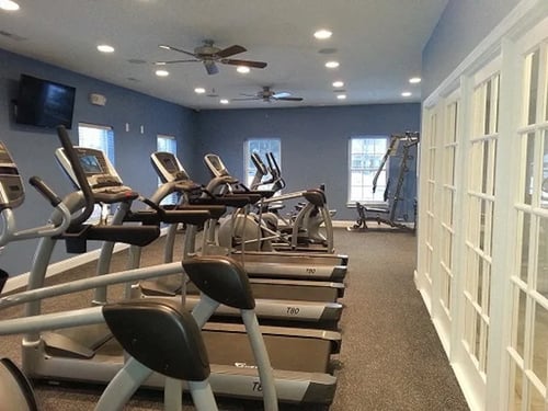 Fitness Center at Shaker Square Apartments in Lebanon, IN 46052