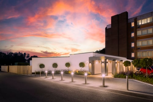 Hotel Car Park Entrance