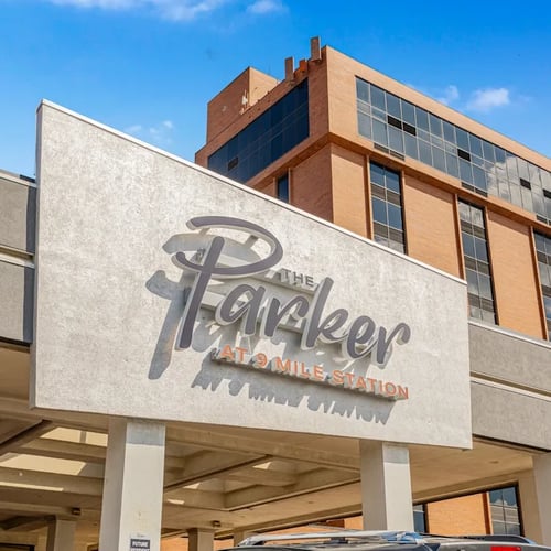 The Parker at 9 Mile Station | Entrance