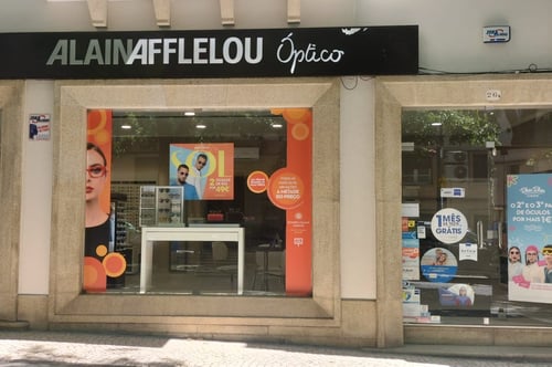 Óptica AFFLELOU. Esperamos por si na Av. 1º de Maio em Castelo Branco.