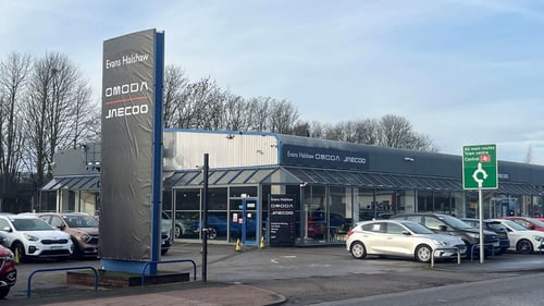 Evans Halshaw JAECOO Gainsborough Dealership Exterior