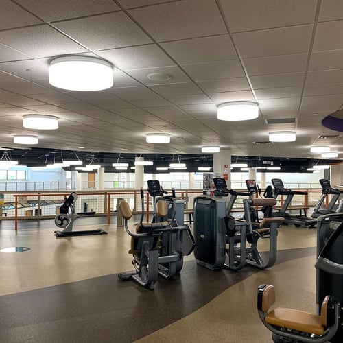 photo of Aspirus La Vita Fitness Center cardio room.
