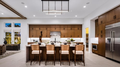 Gourmet-style kitchens