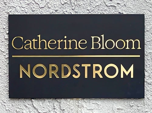 Personal styling by Catherine Bloom at Nordstrom in Melrose Place, California.