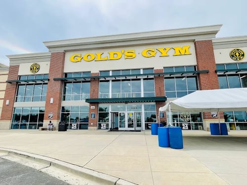 Gold's Gym exterior in Capitol Heights, MD -- best gym near me and fitness center in Capitol Heights