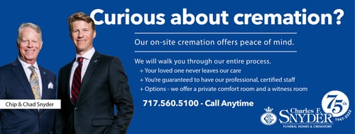 Charles F Snyder Funeral Home & Crematory - Lititz Pike Chapel
3110 Lititz Pike
Lititz, PA 17543