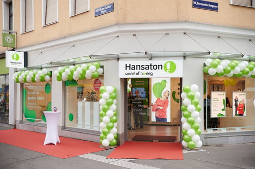 Hansaton Hörkompetenz-Zentrum Pernerstorfergasse 28, Wien Frontansicht