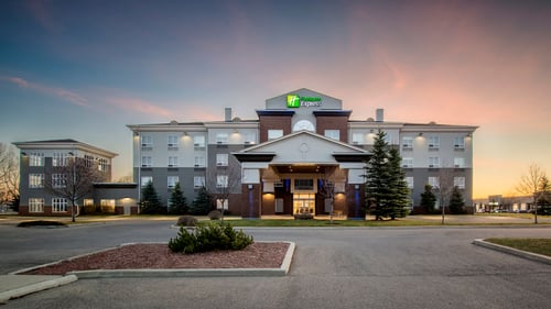 Get some rest at the Holiday Inn Express Airdrie