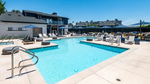 Apartment Complex with Pool at Aliso Creek Apartments, Aliso Viejo, CA