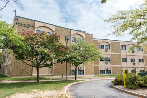 Exterior image of Rochester Regional Health Moore Park Senior Living at St. Mary's Medical Campus