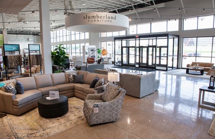 Bloomington Slumberland Furniture sofa set