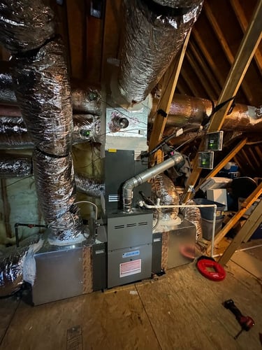 finished installing a Daikon fit system