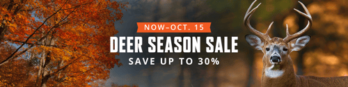 Save up to 30% at the Bass Pro Shops Deer Season Sale