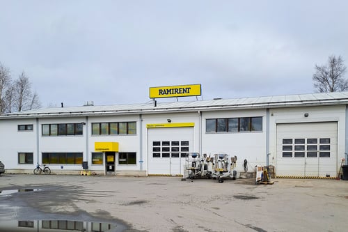 Ramirentin Kokkolan vuokraamo.