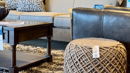 Woodbury Slumberland Furniture ottoman