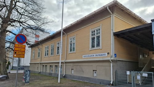 Koulukadun päiväkoti.
