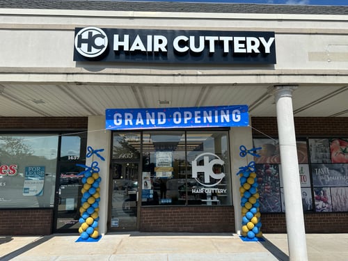 Front of Hair Cuttery salon in Bel Air, MD