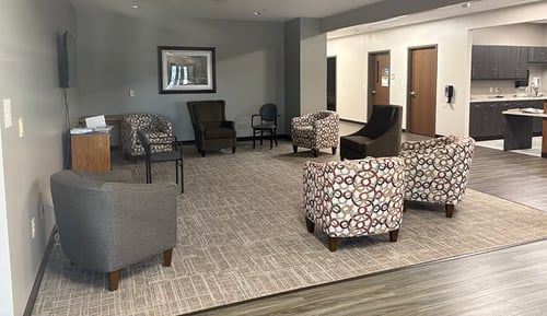 Eureka Assisted Living Lounge Area