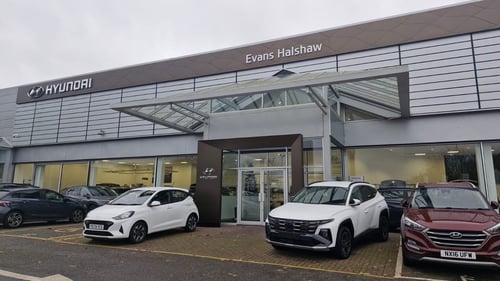 Evans Halshaw Hyundai Leicester Dealership Exterior Front
