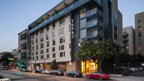 Apartment Complex at Topaz Apartments, Los Angeles