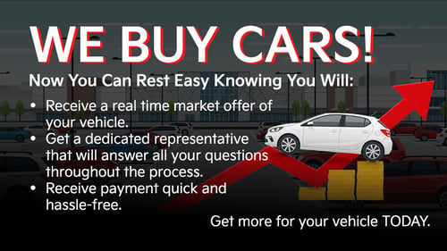 We Buy Cars at King Kia of Laurel!